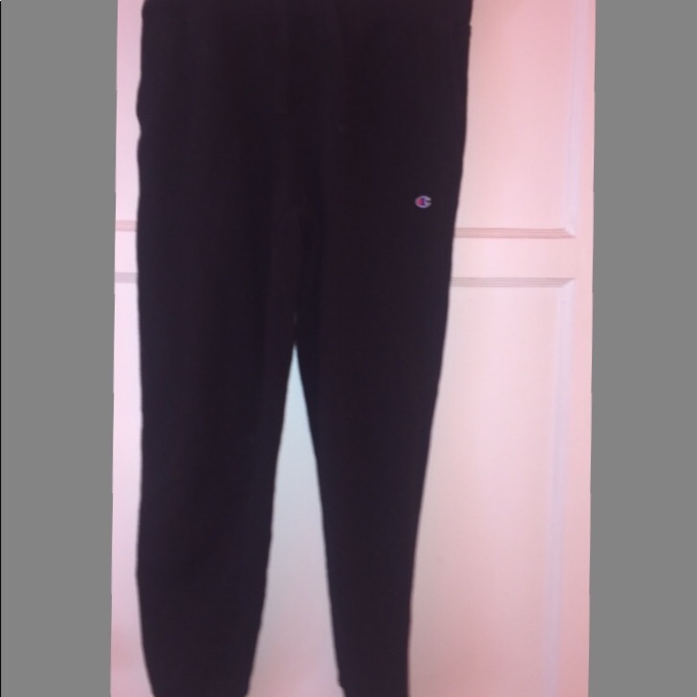 black champion sweatpants